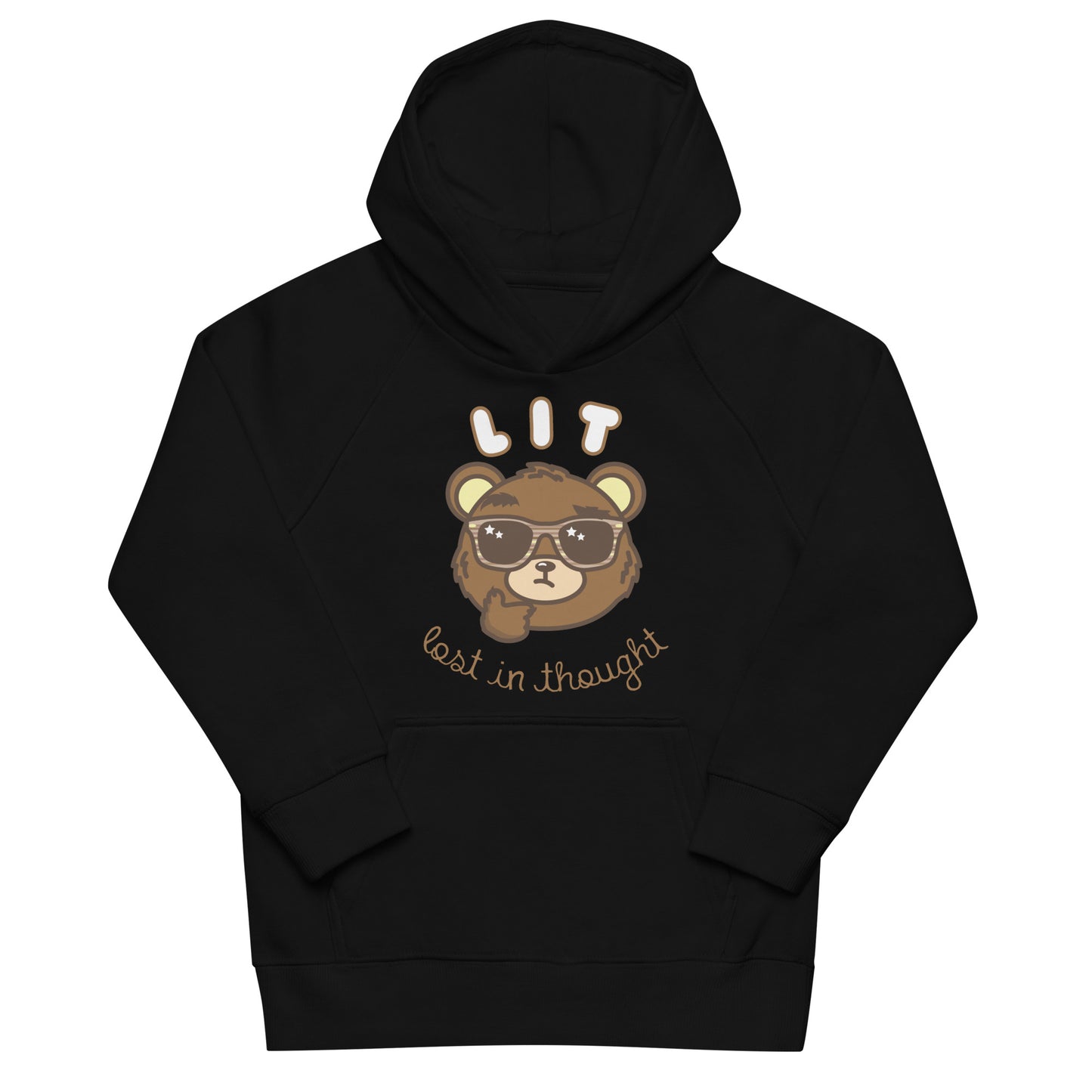 Kids Boujee Bear hoodie