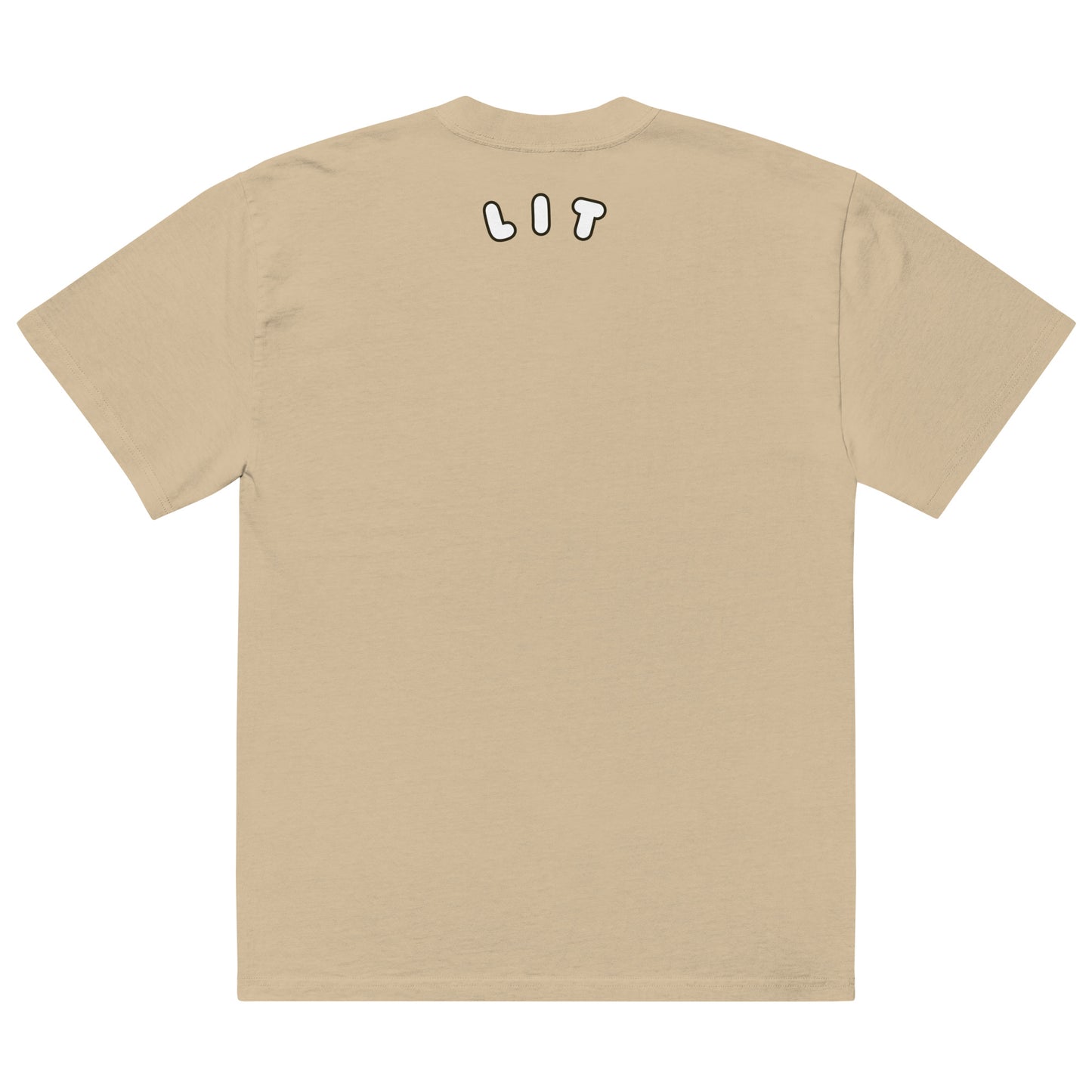 Oversized faded LIT t-shirt