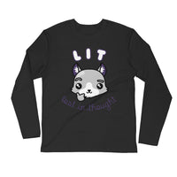 L.I.T "Alph" Long Sleeve Fitted Crew